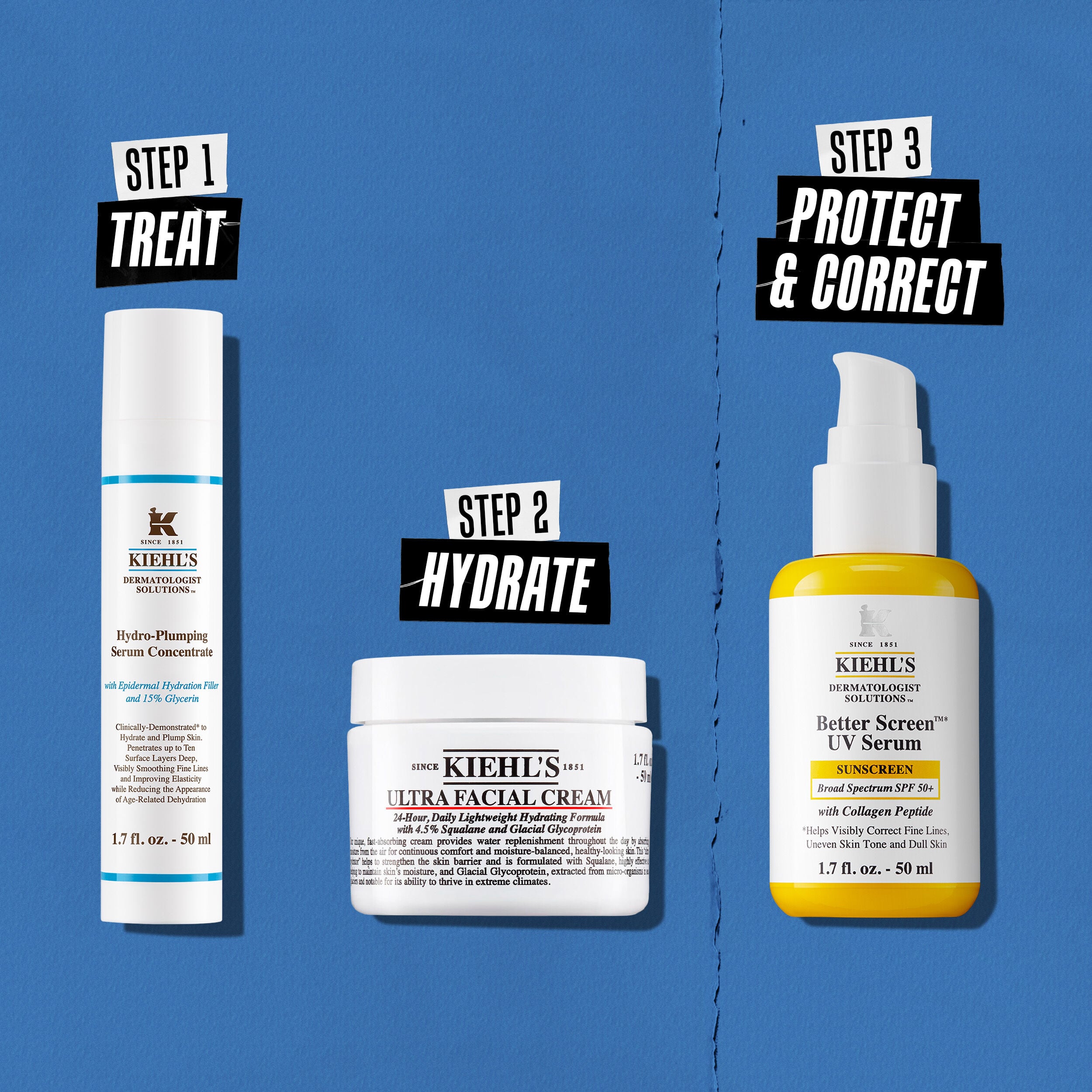 Hydro-Plumping Hydrating Face Serum Concentrate - Kiehl's